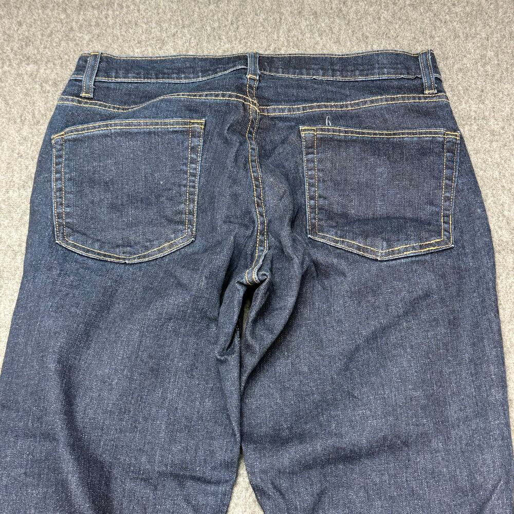 Sonoma Jeans Men's Size 32x34 Slim The Everyday Jean Stretch Dark Wash Split Hem - Picture 15 of 15